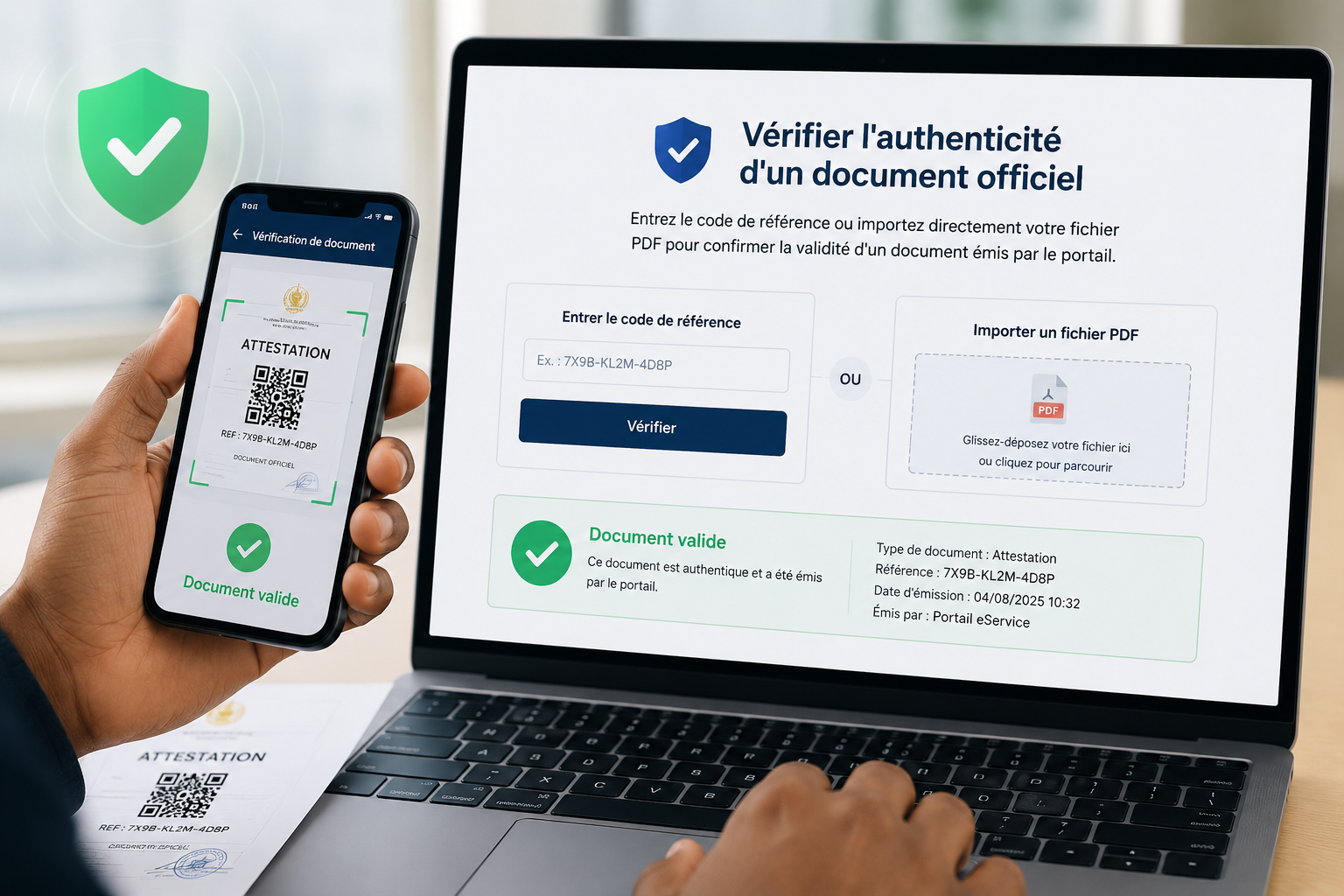 Verification illustration